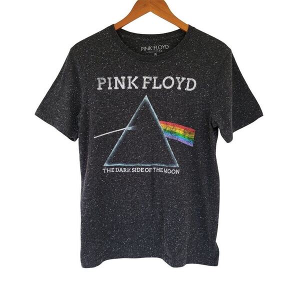 Pink Floyd Dark Side of the Moon Graphic T Shirt Unisex Size S Dark Heather Gray - Picture 1 of 11